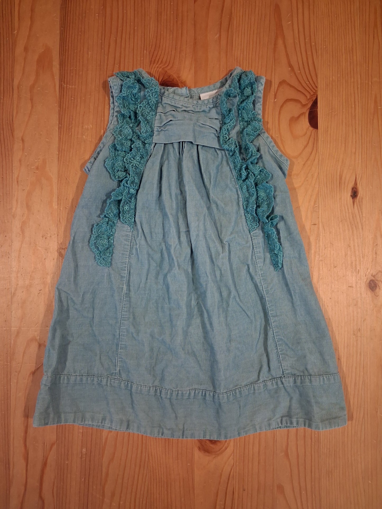 Fine Corduroy Ruffle Pinafore Dress - Girls 12-18 months - Next
