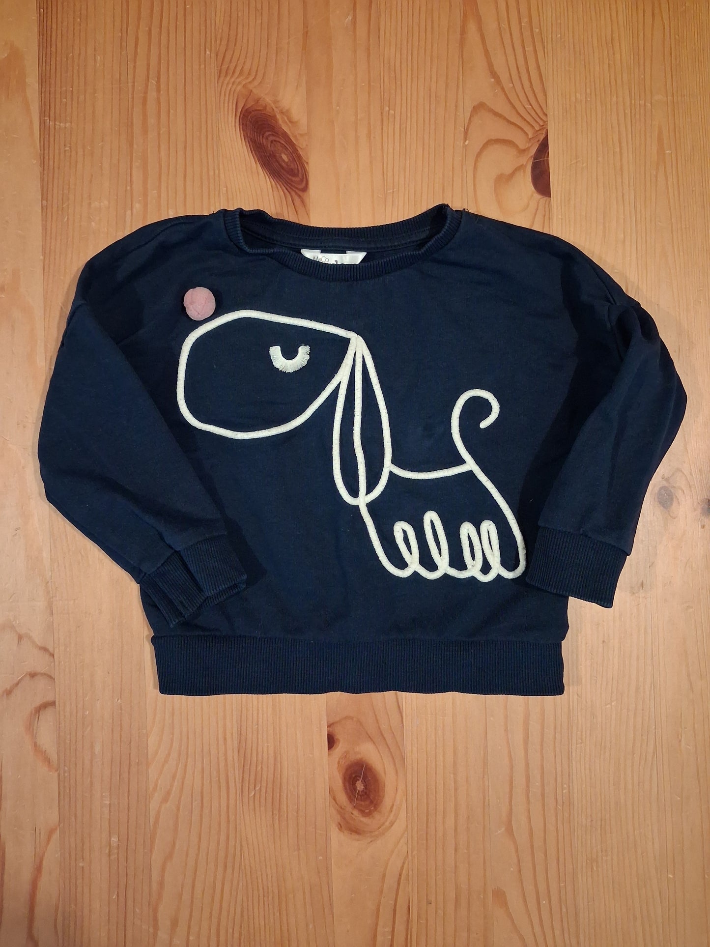 Lightweight Dog Sweatshirt - Girls 9-12 months - M&Co