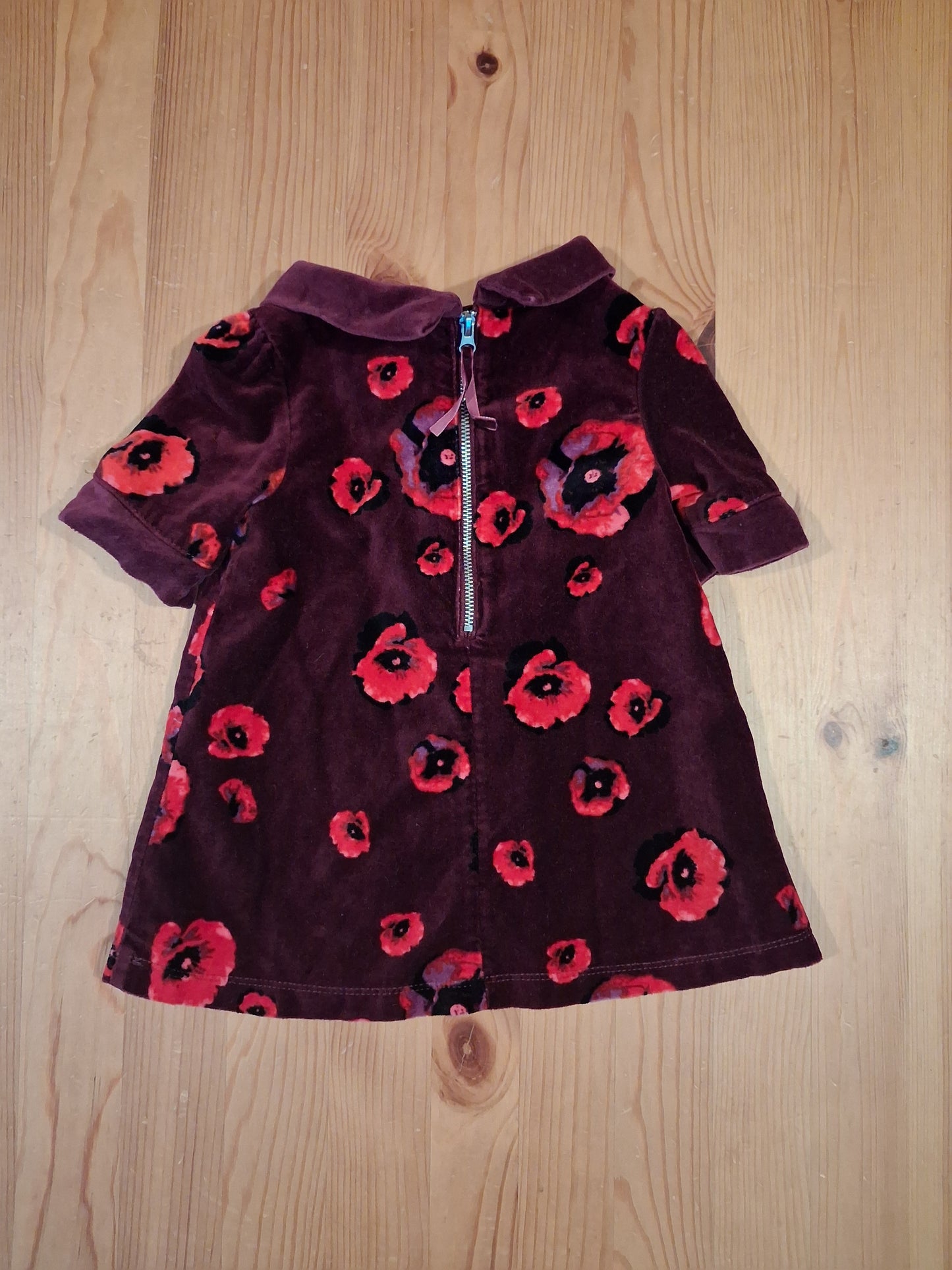 Poppies Soft Feel Tunic Style Top - Girls 12-18 months - Tahari Baby
