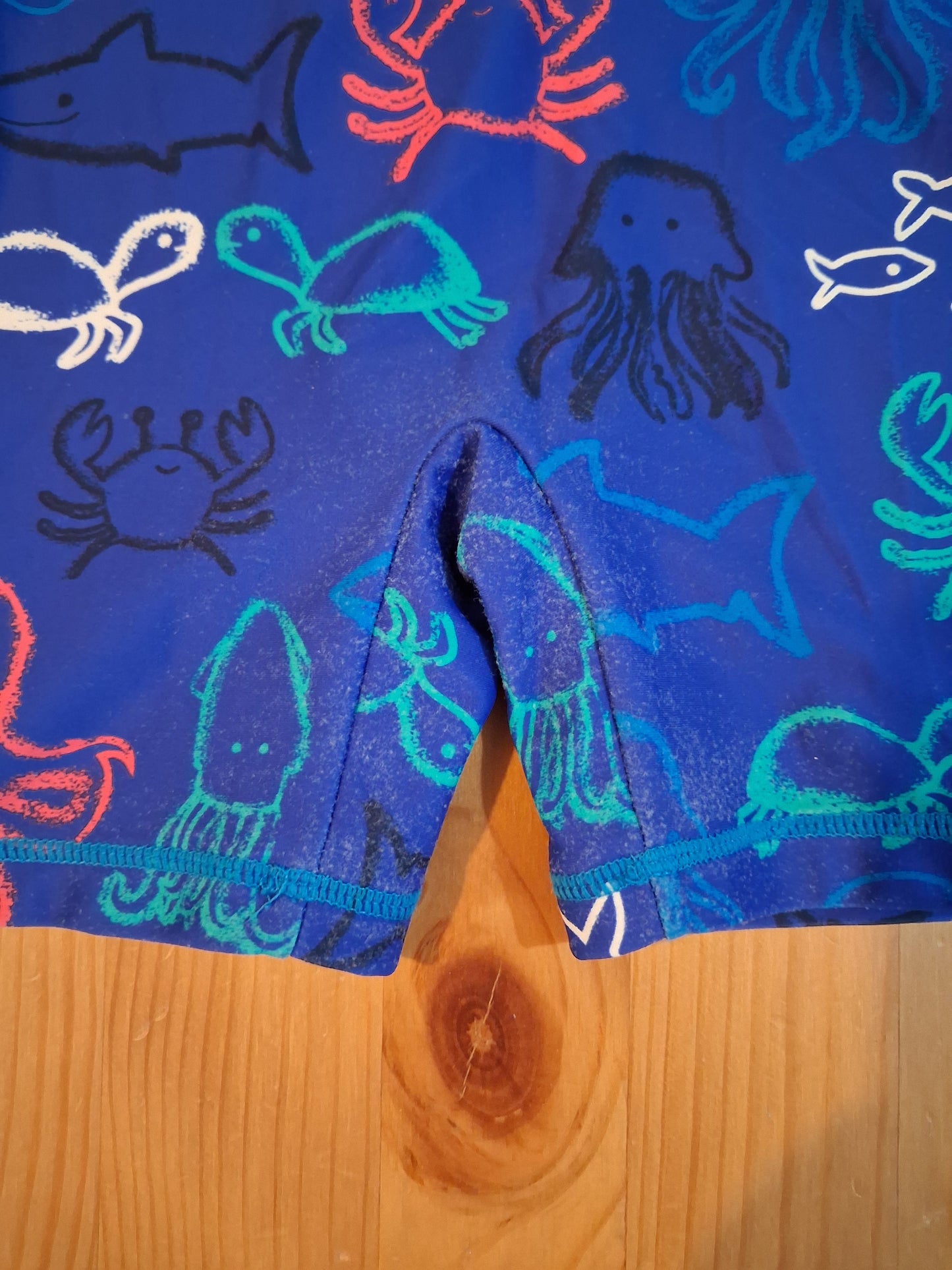 Blue Sea Creatures Sun/Swim/Beach Suit - Boys 18-24 months - Mothercare