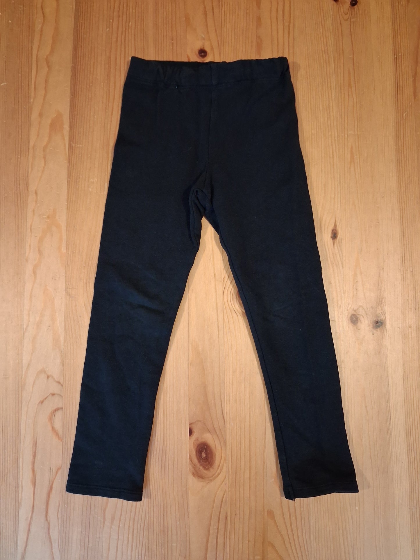 Black Stretch Material Trousers With Adjustable Waistband - Girls 5-6 years - H&M