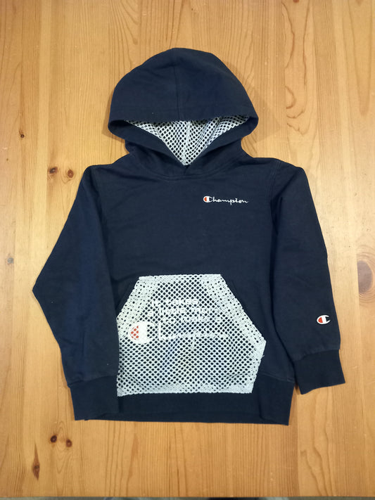 Navy Lightweight Hoodie - Boys 7 years - Champion