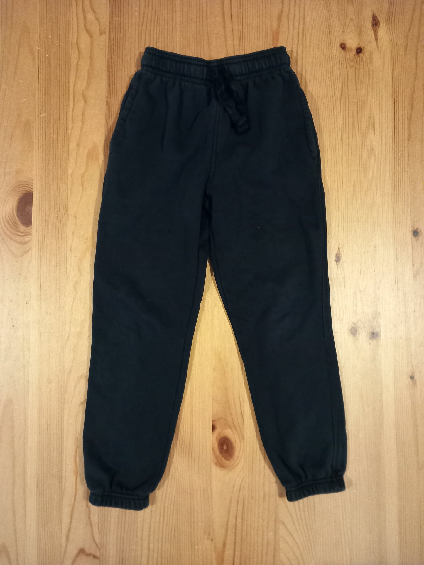 Navy Joggers With Elasticated Drawstring Waistband - Unisex 6-7 years - M&S