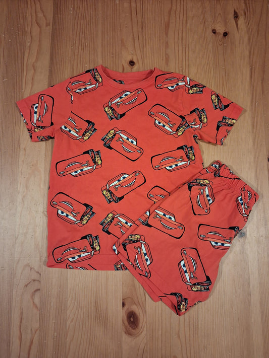 Lightning McQueen Cars Shorts Pyjamas - Boys 5-6 years - Disney Pixar At George