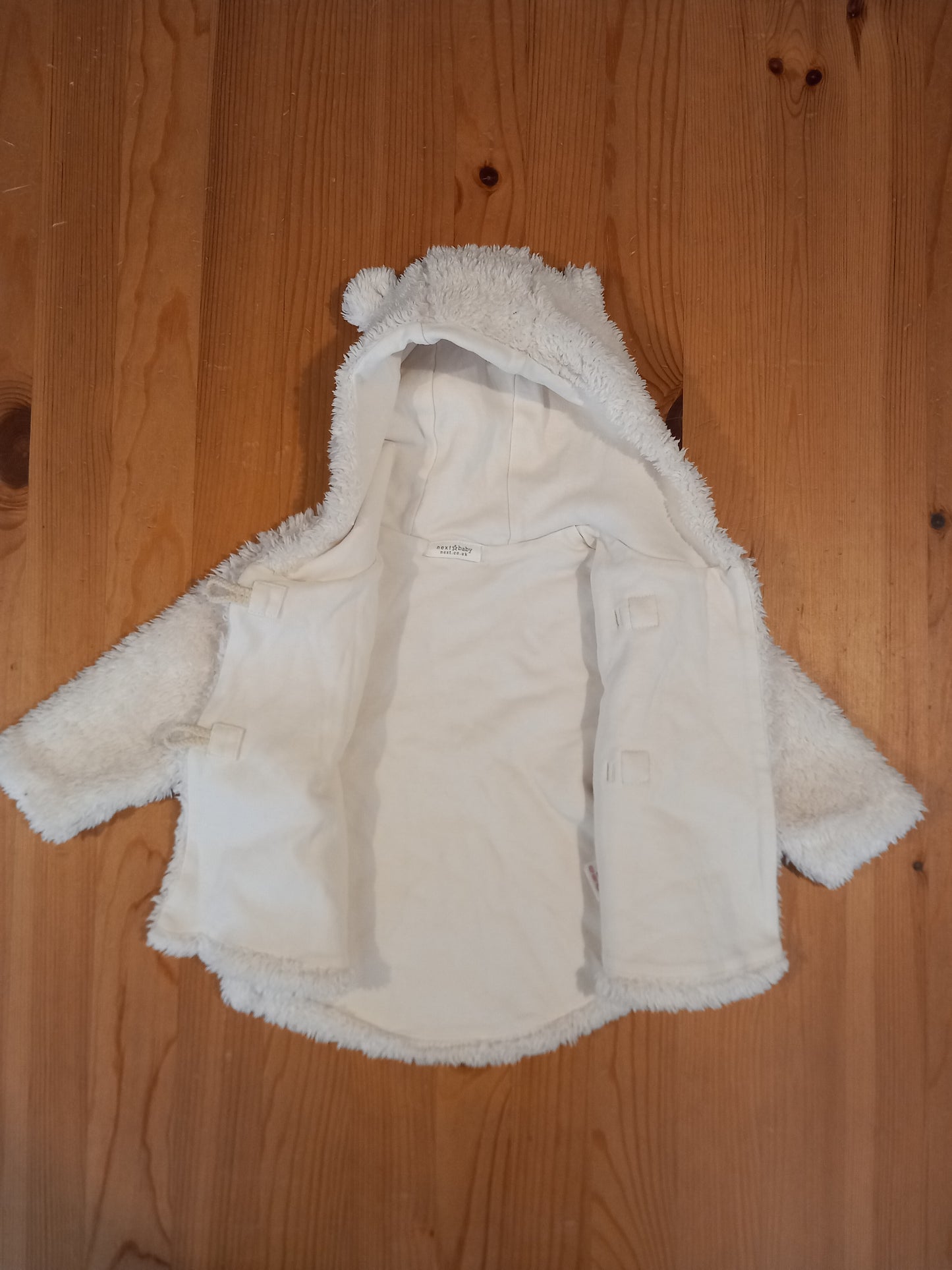 Lightweight Furry Jacket - Girls 6-9 months - Next