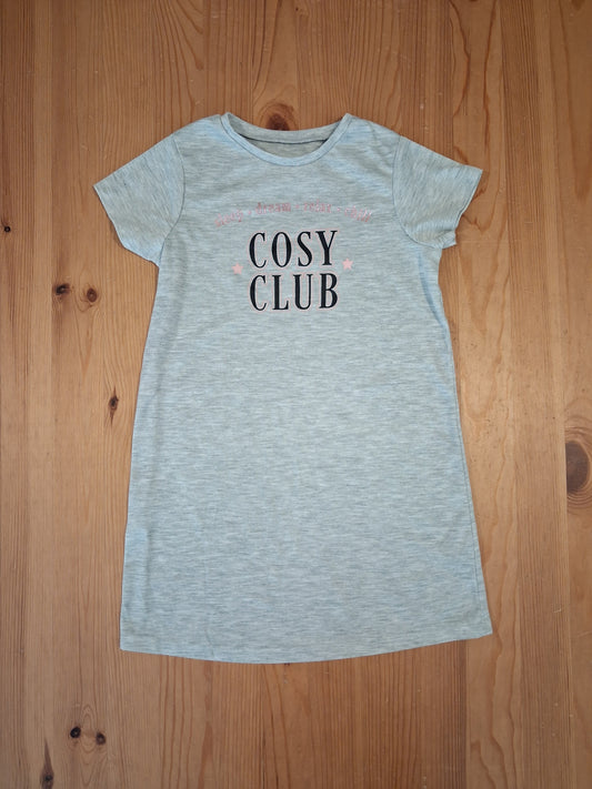 Grey 'Cosy Club' Nightie - Girls 3-4 years - George