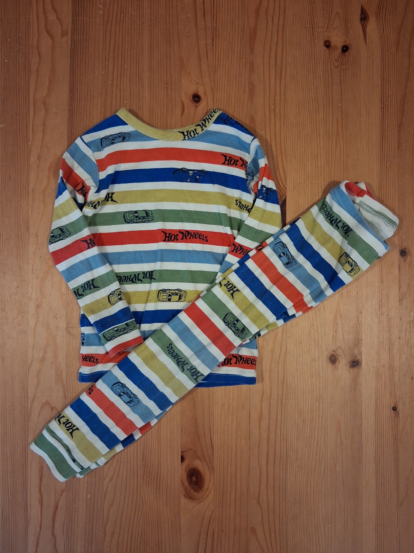 Long Sleeve Striped Hot Wheels Pyjamas - Boys 5 years - Gap x Hot Wheels