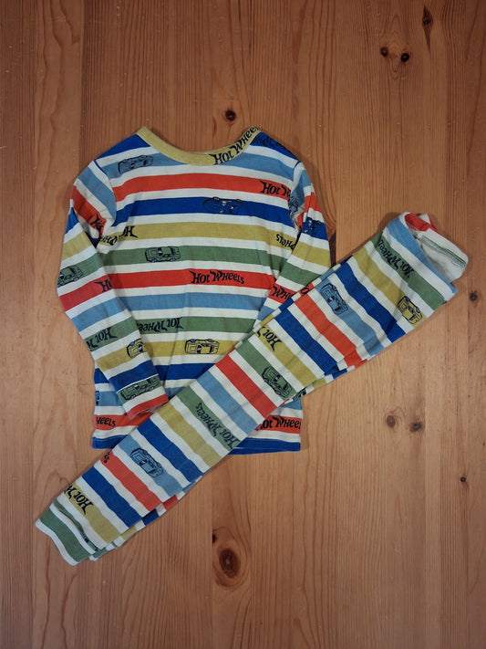Long Sleeve Striped Hot Wheels Pyjamas - Boys 5 years - Gap x Hot Wheels