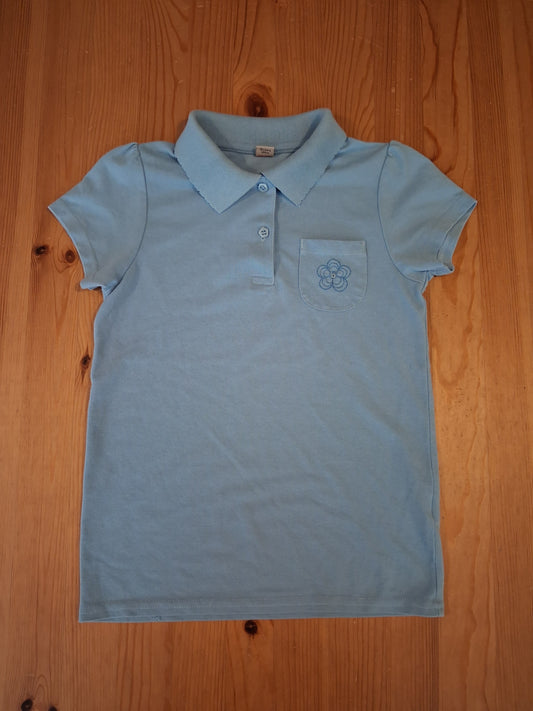 Light Blue Polo Shirt - Girls 10 years - TU