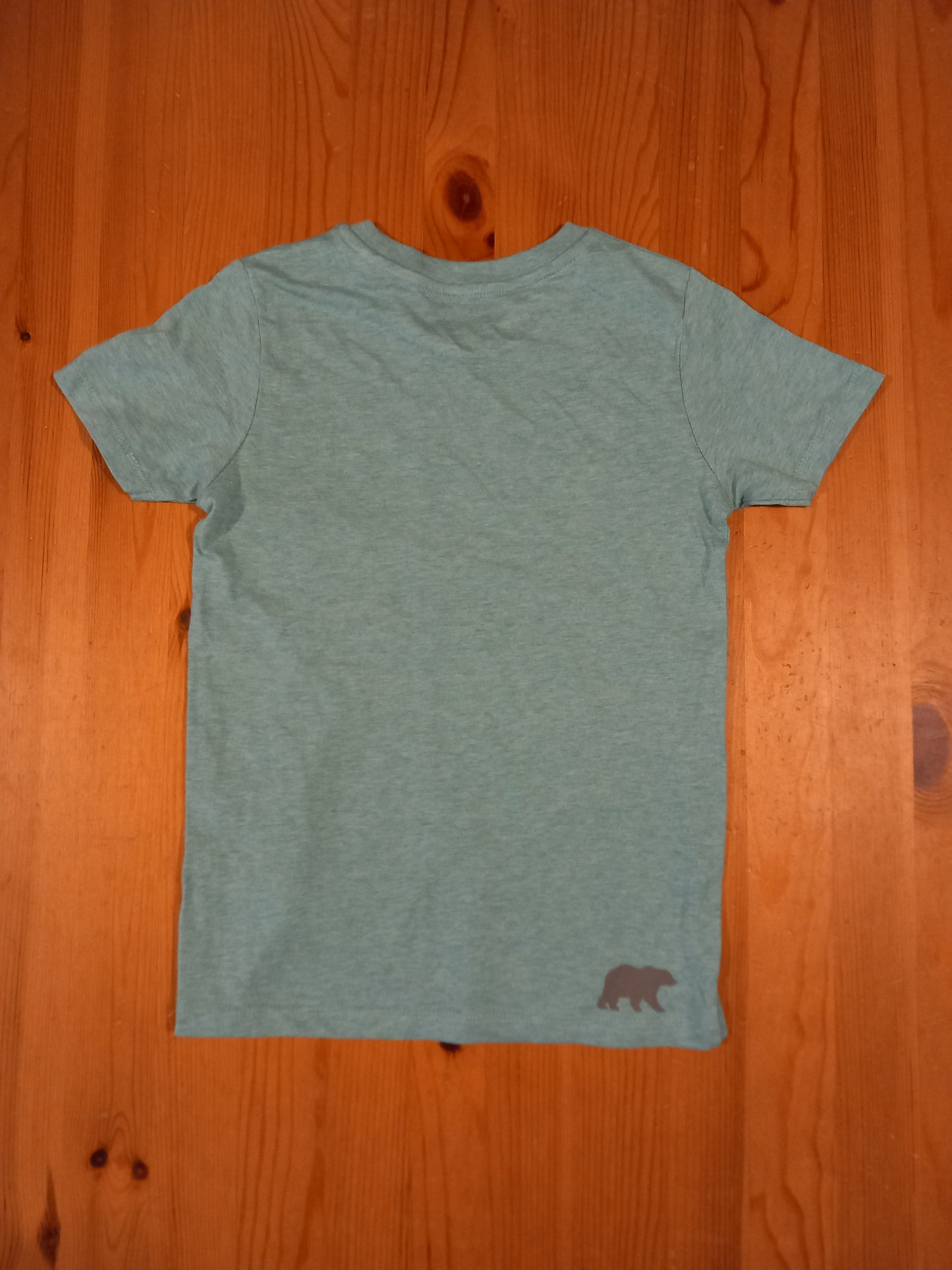 Light Green '6' T-Shirt - Boys 7-8 years - Brand Unknown