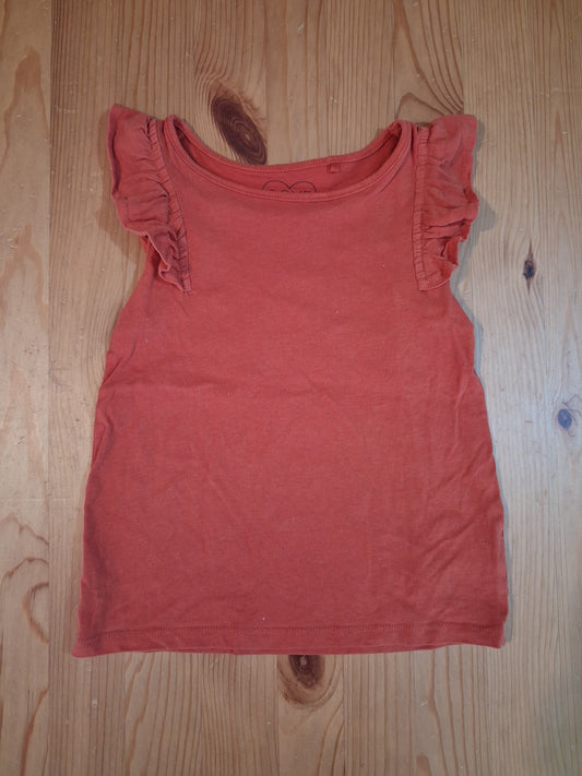 Rust Short Sleeve Top - Girls 4-5 years - Next