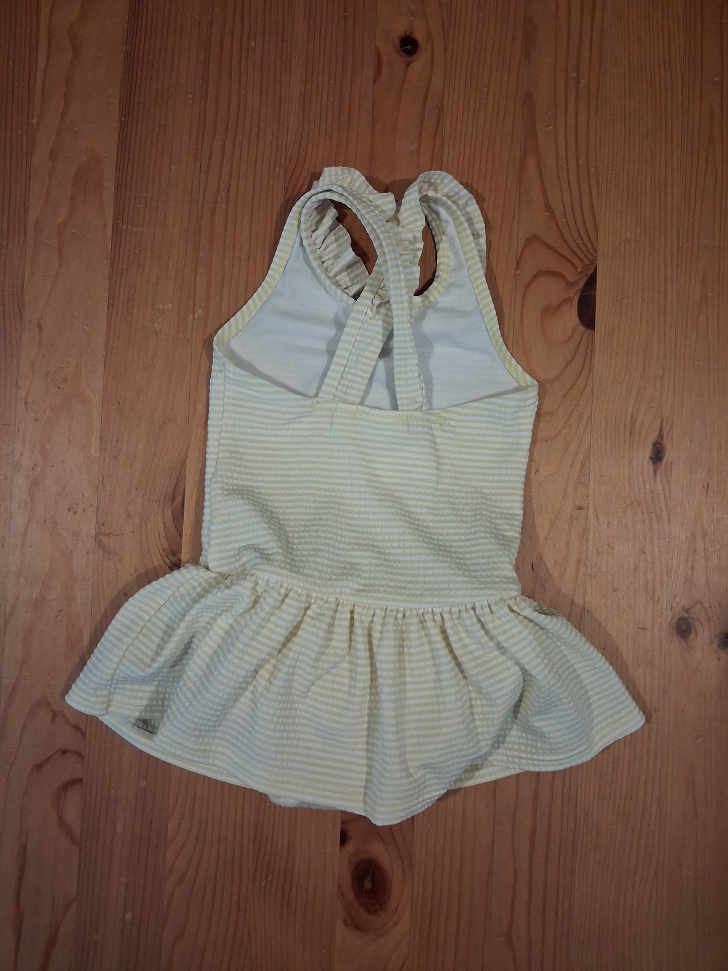 Striped Elephant Swimsuit With Integral Nappy - Girls 1-2 years - JoJo Maman Bébé