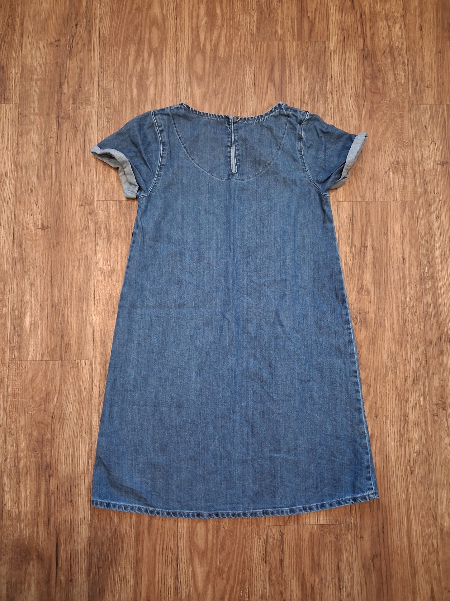 Short Sleeve Denim Dress - Girls 11 years - Next