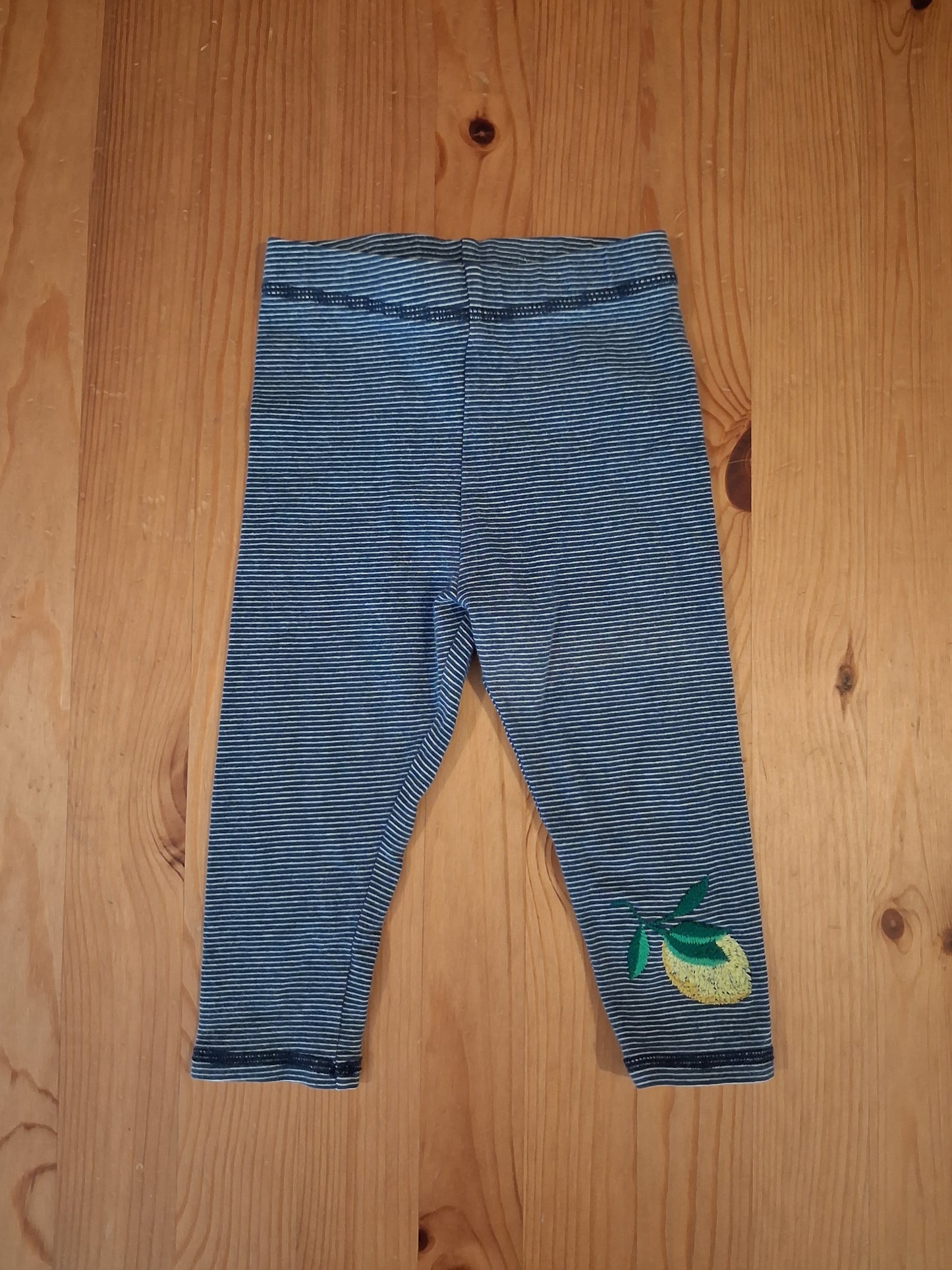 Striped Lemon Leggings - Girls 12-18 months - Next