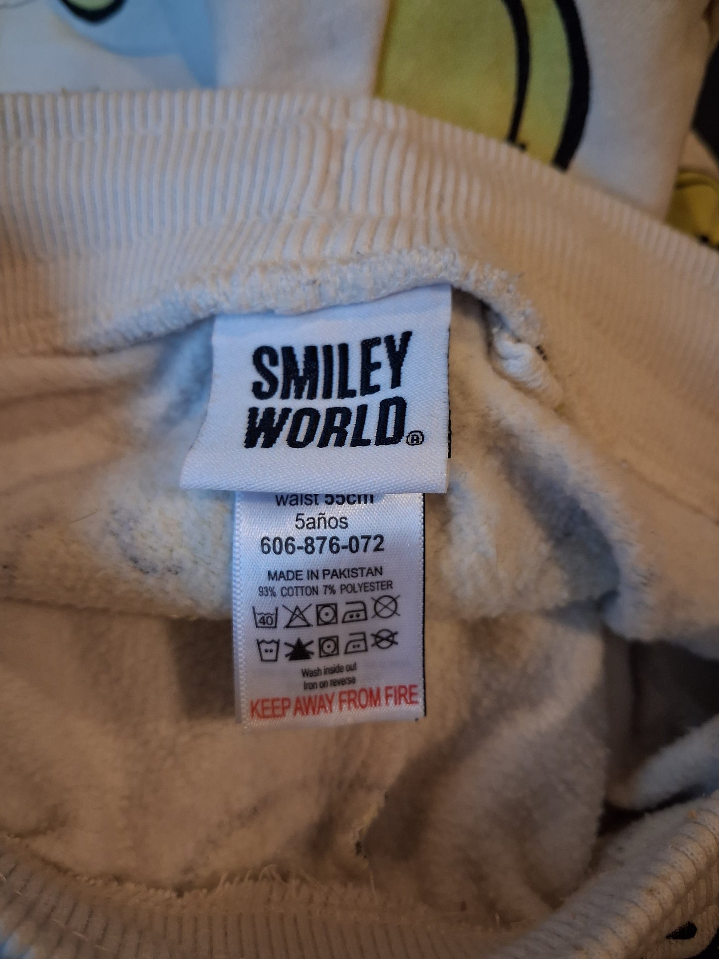 Smiley World Shorts With Pockets & Drawstring Elasticated Waistband - Girls 5 years - Next