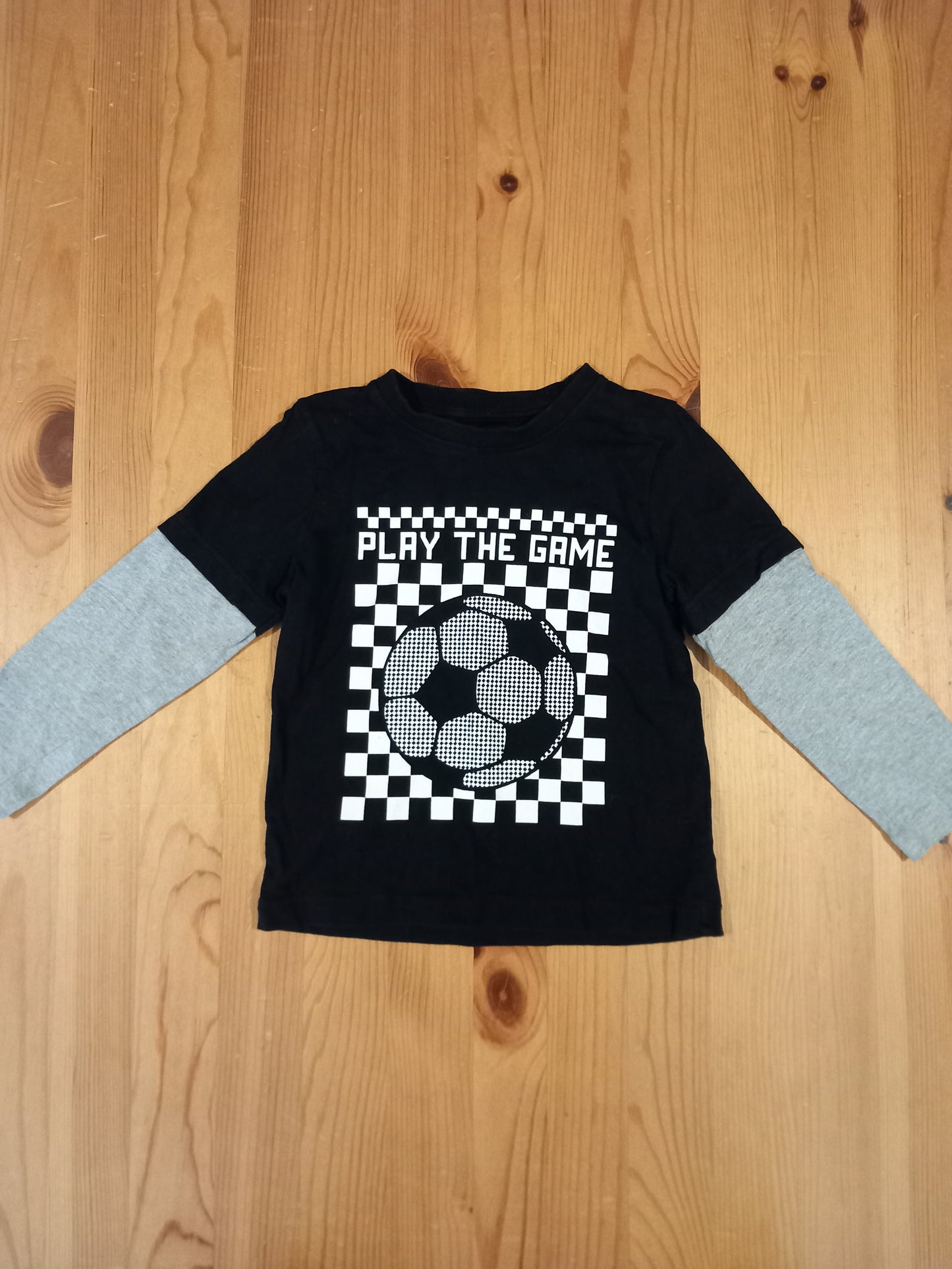 'Play The Game' Football Long Sleeve Top - Boys 3-4 years - M&Co