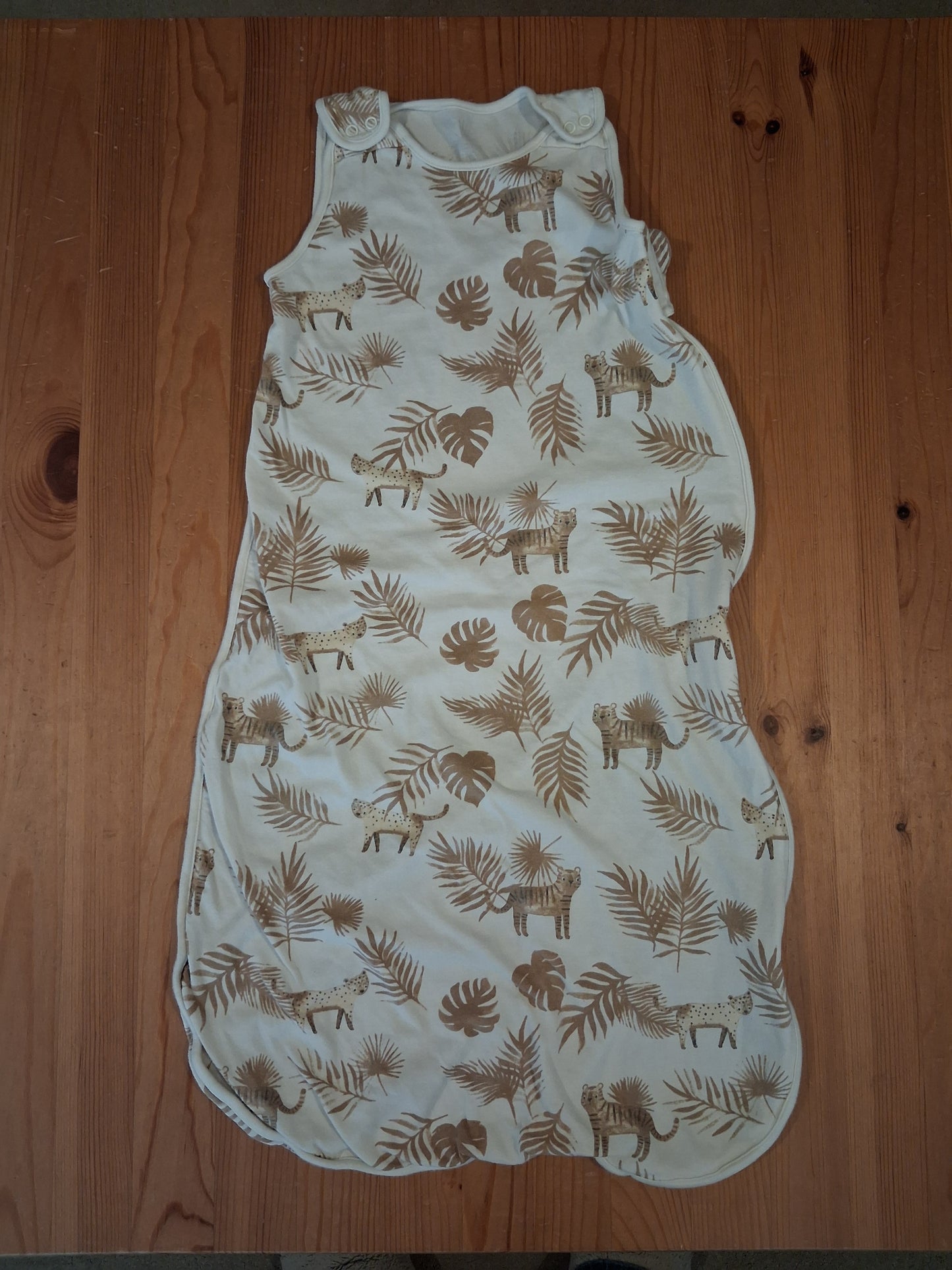 Big Cats & Plants 0.5 Tog Sleep Bag - Unisex 18-24 months - George