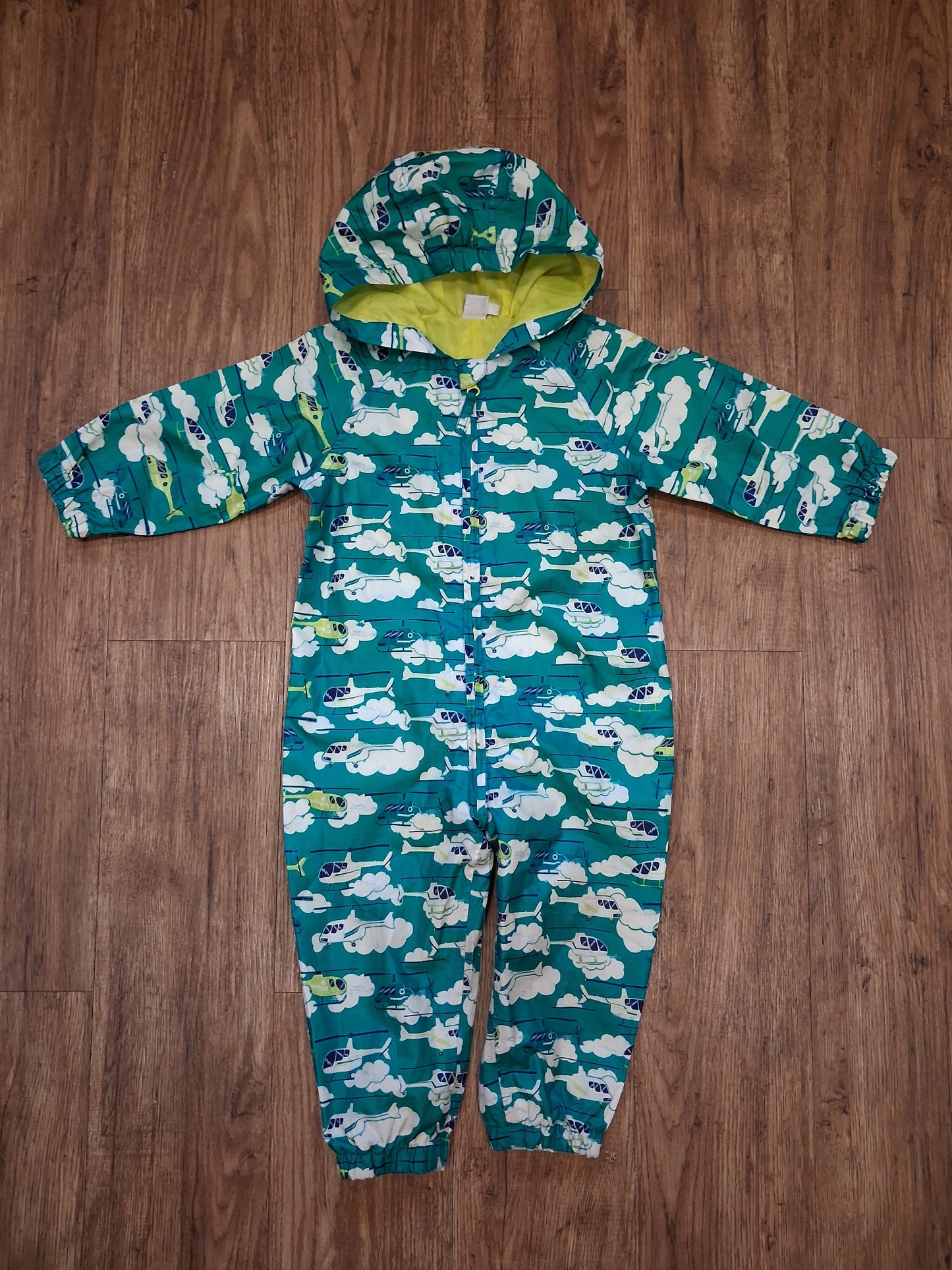 Helicopters Pack Away Lightweight Puddlesuit - Boys 12-18 months - Mini Club