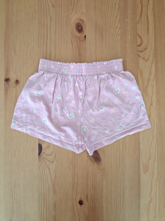 Pink Rainbows Pyjama Shorts - Girls 5-6 years - F&F