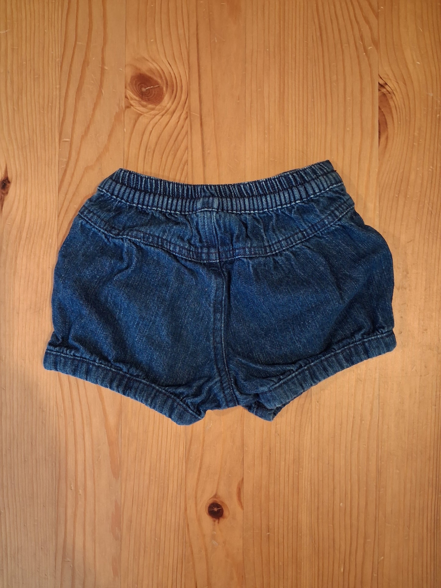 Denim Shorts With Elasticated Waistband - Girls 18 months - Garanimals