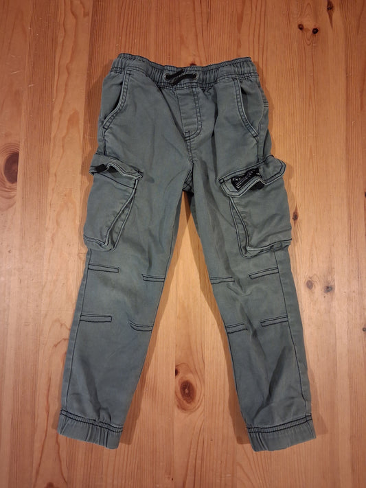 Grey Distressed Look Combat Style Trousers - Boys 4-5 years - George