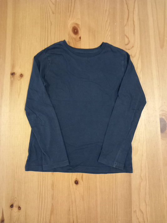 Navy Long Sleeve Top - Boys 6-8 years - H&M