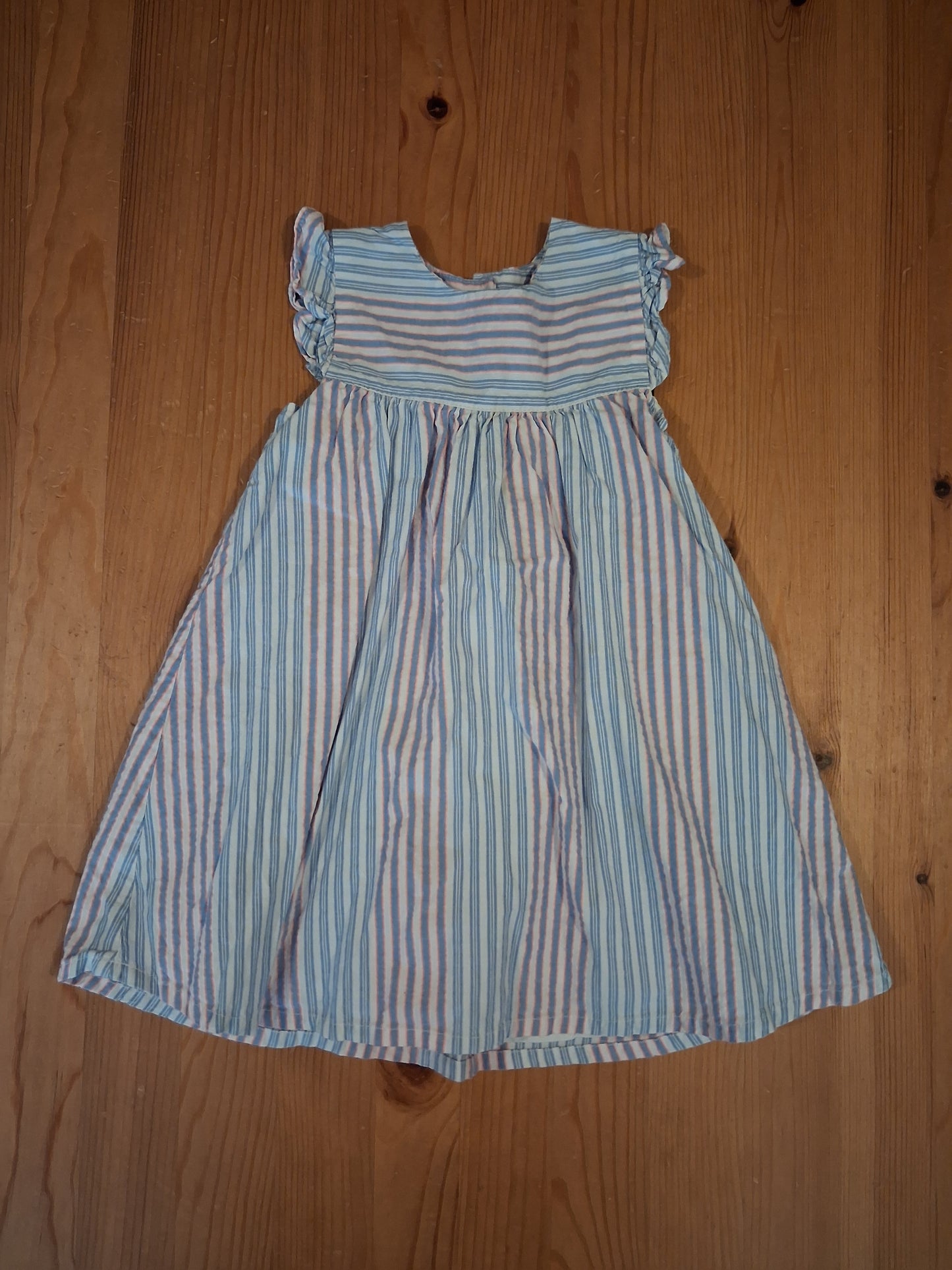 Lined Sleeveless Striped Dress - Girls 12-18 months - George