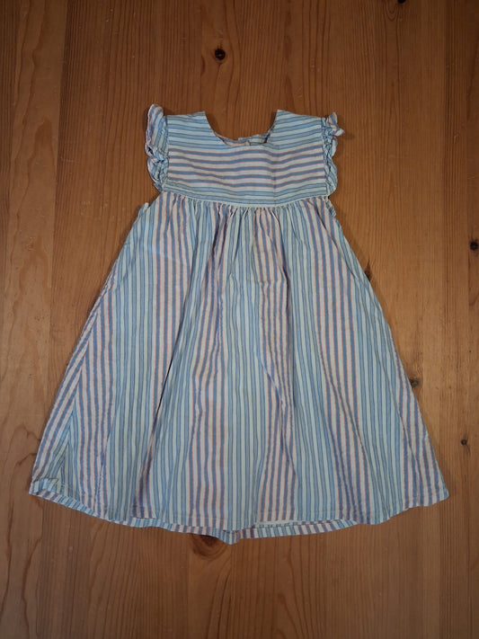 Lined Sleeveless Striped Dress - Girls 12-18 months - George