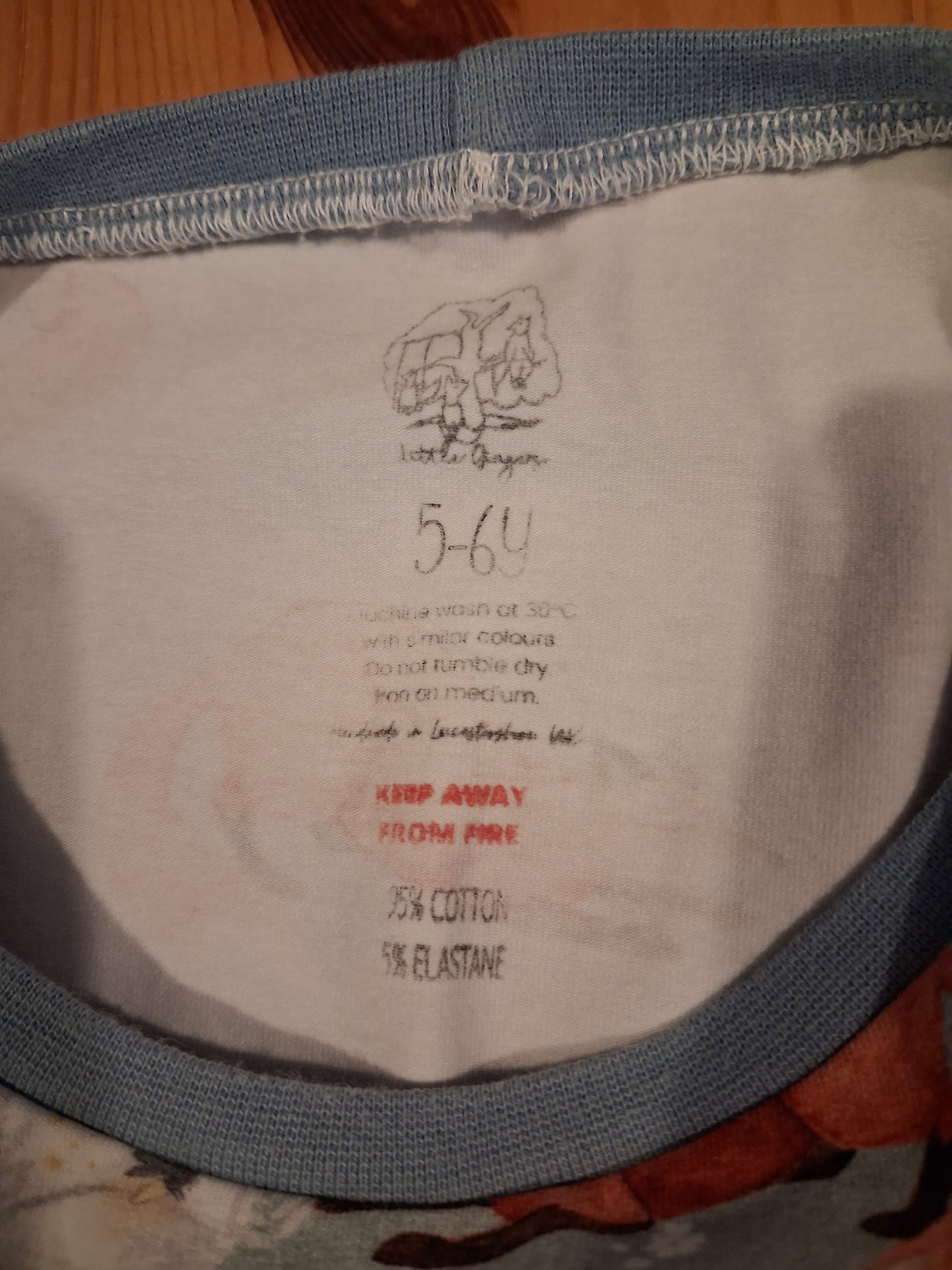 Handmade Foxes & Fireflies Dress With Feature Sleeves - Girls 5-6 years - Little Gingers