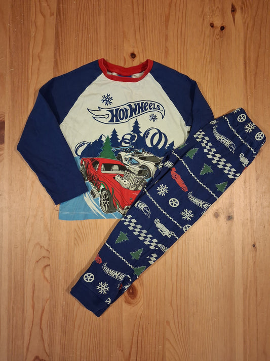 Hot Wheels Christmas/Winter Pyjamas - Boys 4-5 years - Shop Direct Home Shopping Ltd
