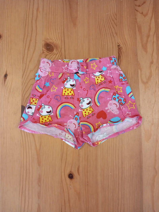 Pink Peppa Pig Shorts - Girls 18-23 months - Matalan