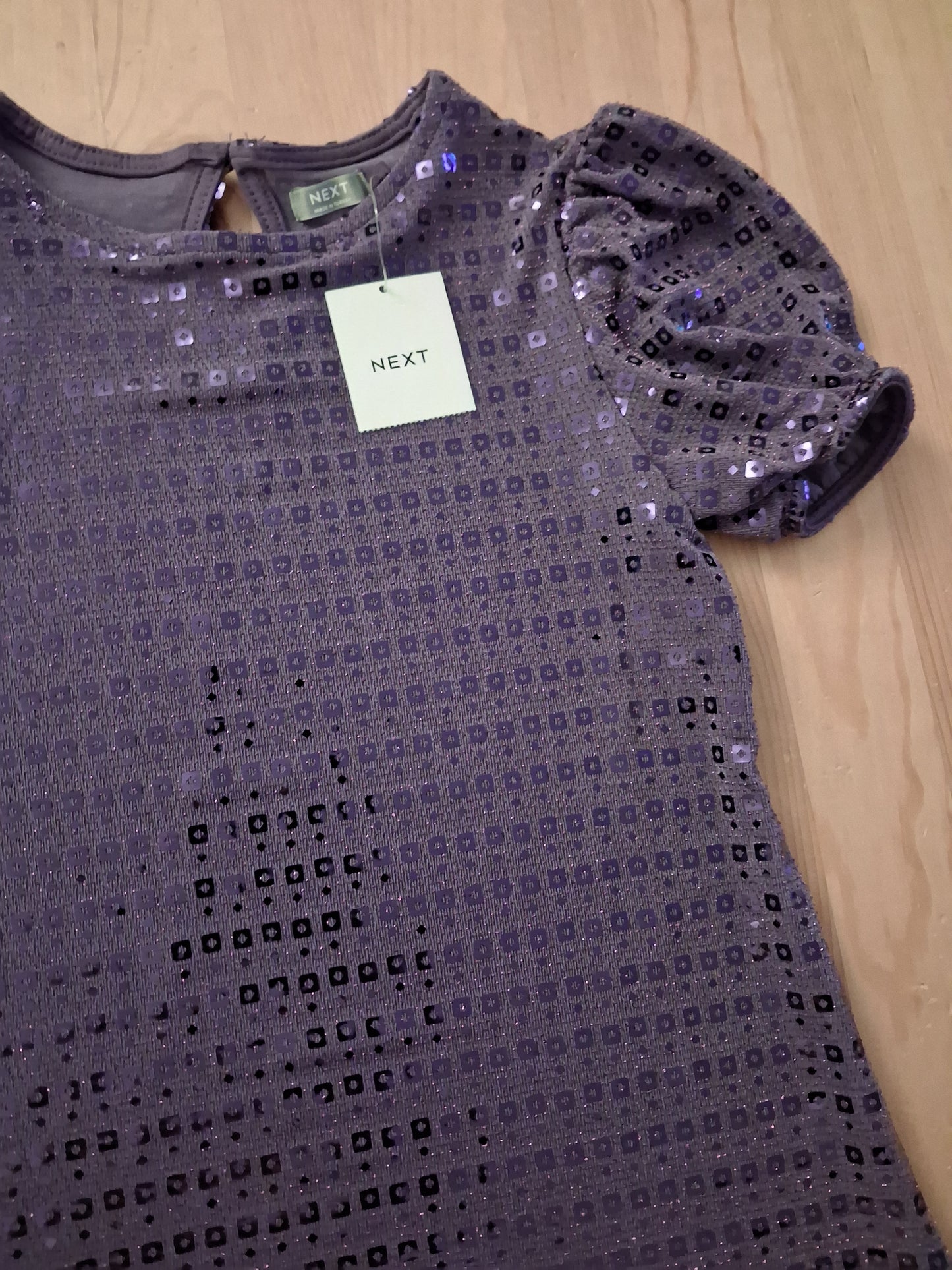 Purple Party Dress (BNWT) - Girls 6 years - Next