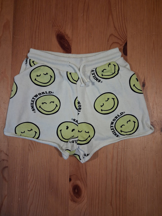 Smiley World Shorts With Pockets & Drawstring Elasticated Waistband - Girls 5 years - Next