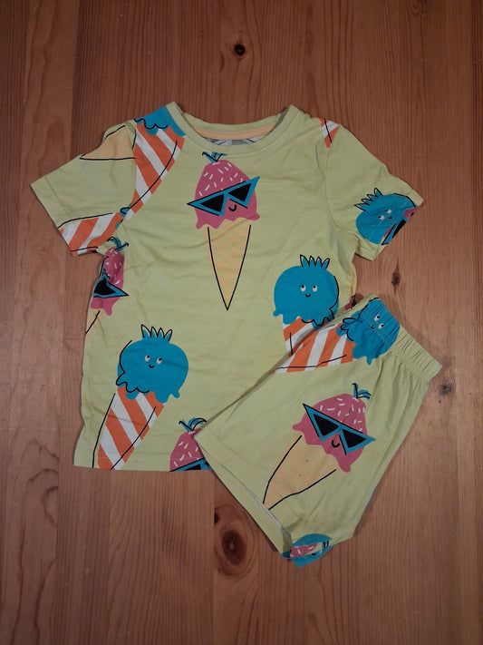 Ice Creams Shorts Pyjamas - Boys 2-3 years - George