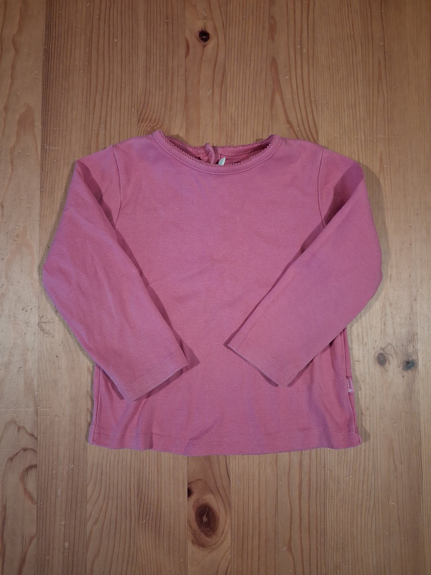 Pink Long Sleeve Top - Girls 2-3 years - JoJo Maman Bébé