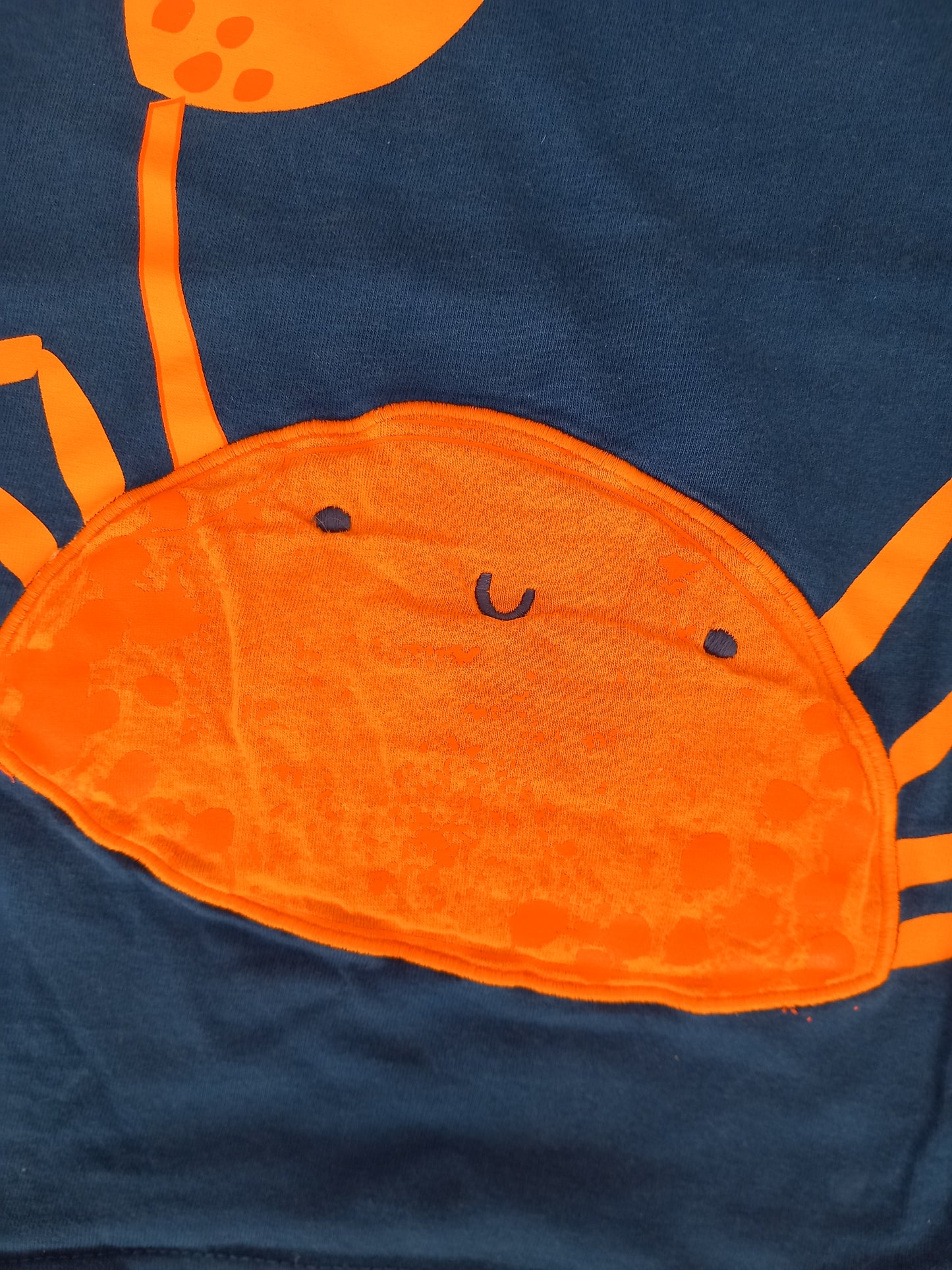 Blue Crab T-Shirt - Boys 2-3 years - Mothercare