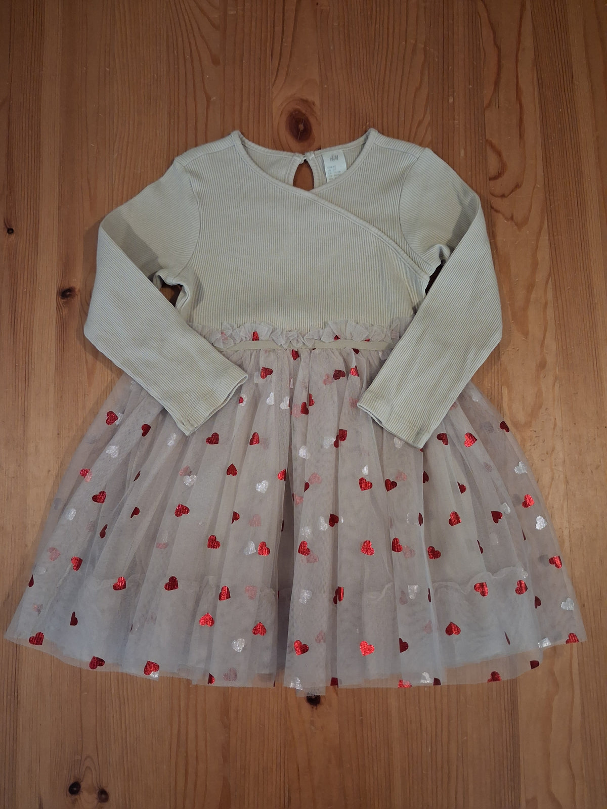 Hearts Tutu Style Dress - Girls 18-24 months - H&M