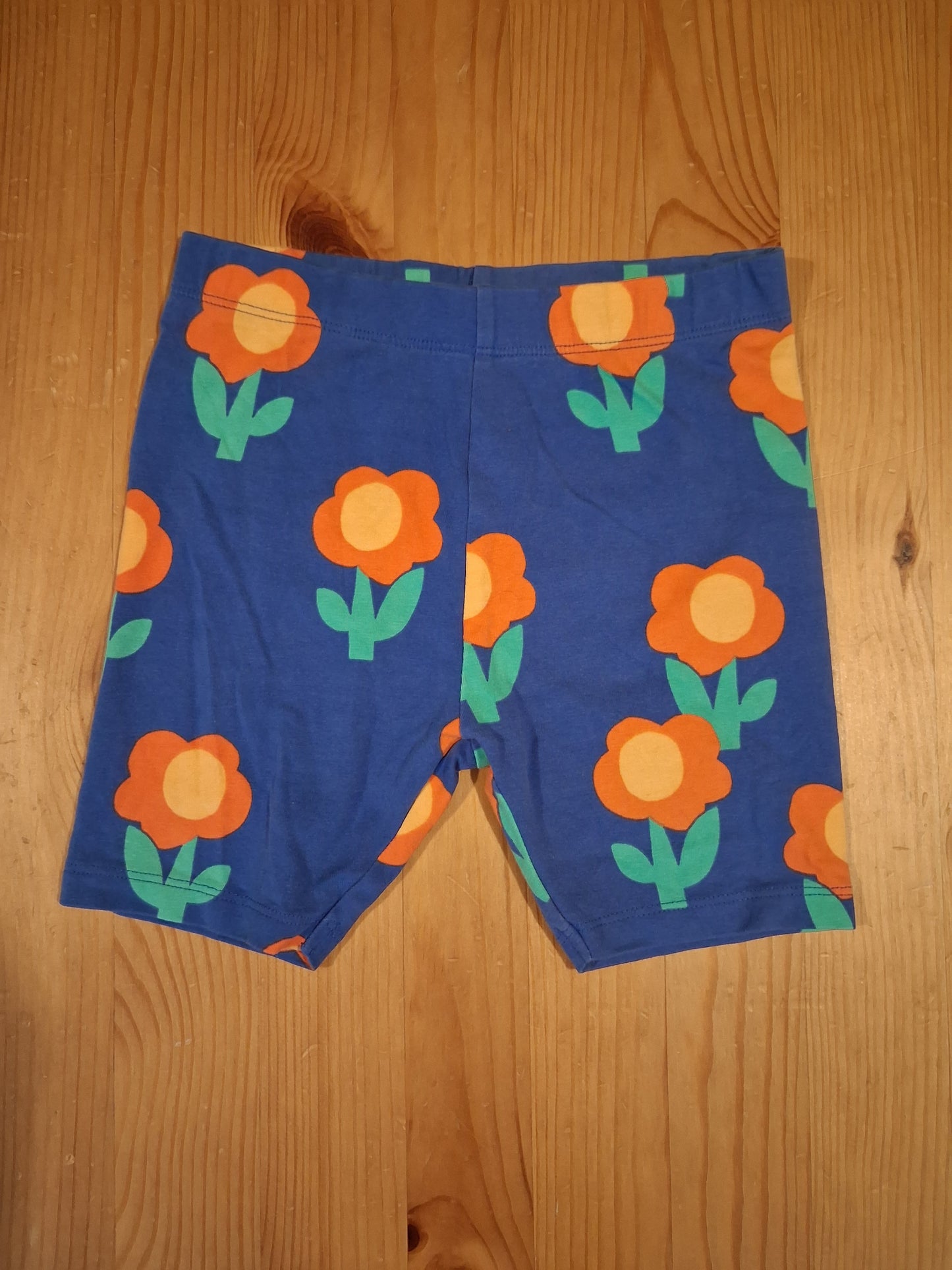 2 x Cycling Shorts (Floral & Coral) - Girls 4-5 years - Next