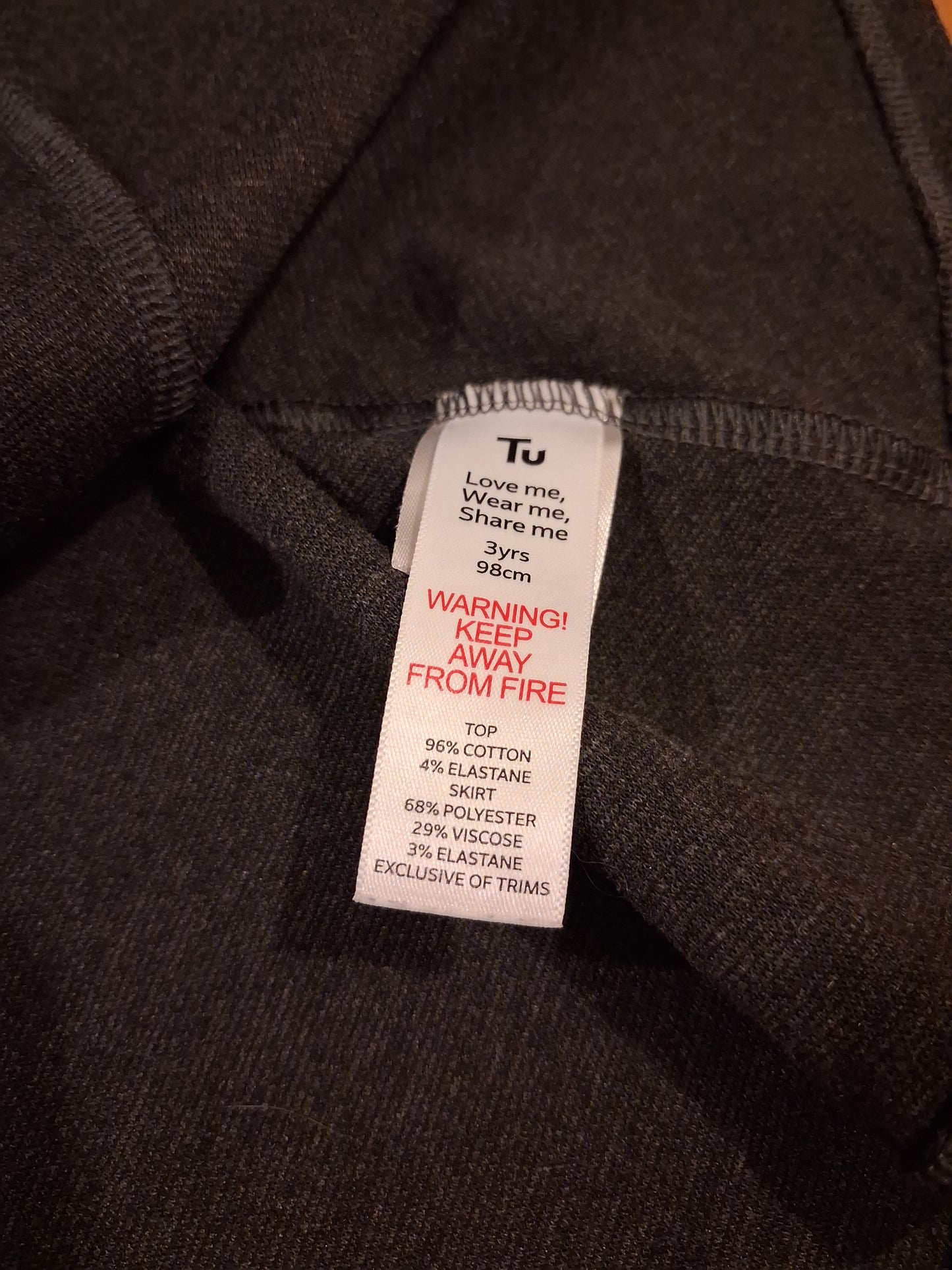 School Uniform Style Dress - Girls 3 years - TU