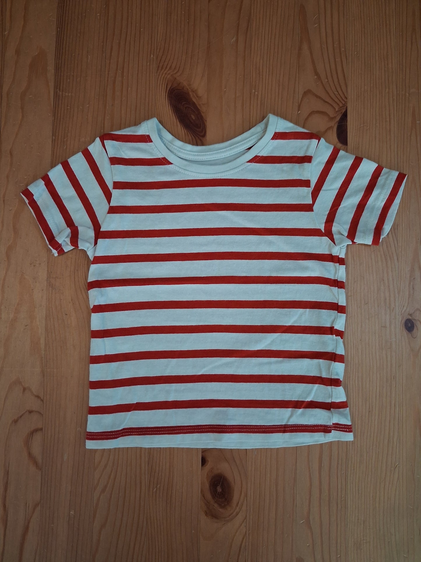 Red Striped T-Shirt - Boys 18-24 months - Primark