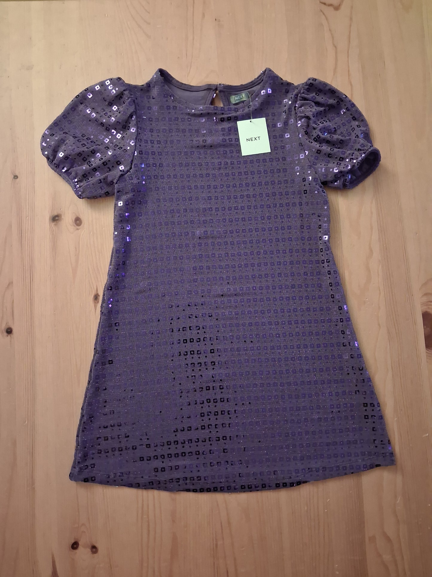 Purple Party Dress (BNWT) - Girls 6 years - Next