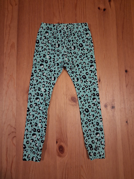 Handmade Animal Print Leggings - Girls 3-4 years - Mary Jane Clothing