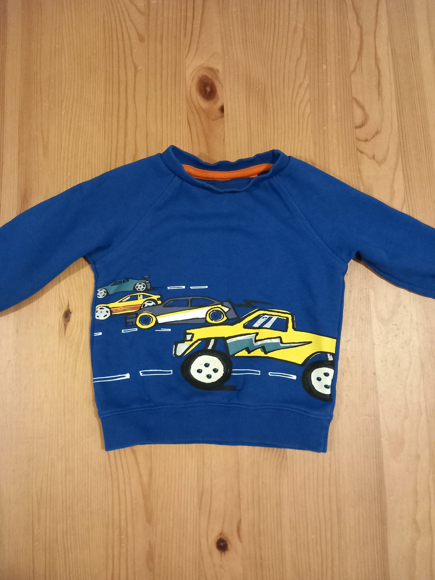Blue Cars Sweatshirt - Boys 12-18 months - F&F