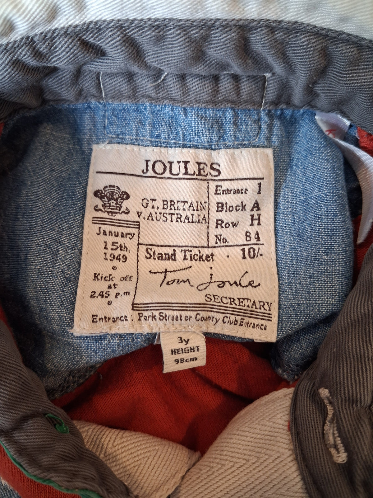 Rugby Shirt - Boys 3 years - Joules