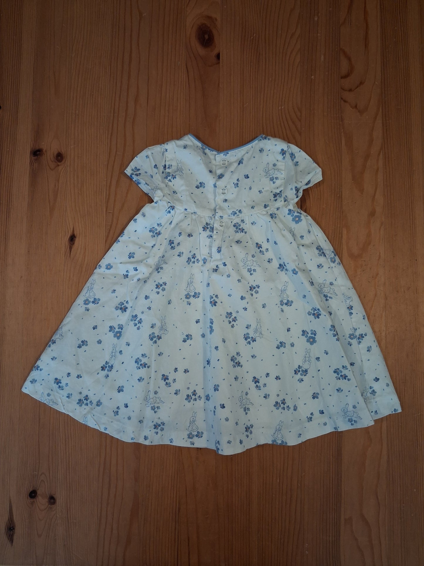 Lined Peter Rabbit Occasionwear Dress & Short Cardigan Set - Girls 3-6 months - Mothercare