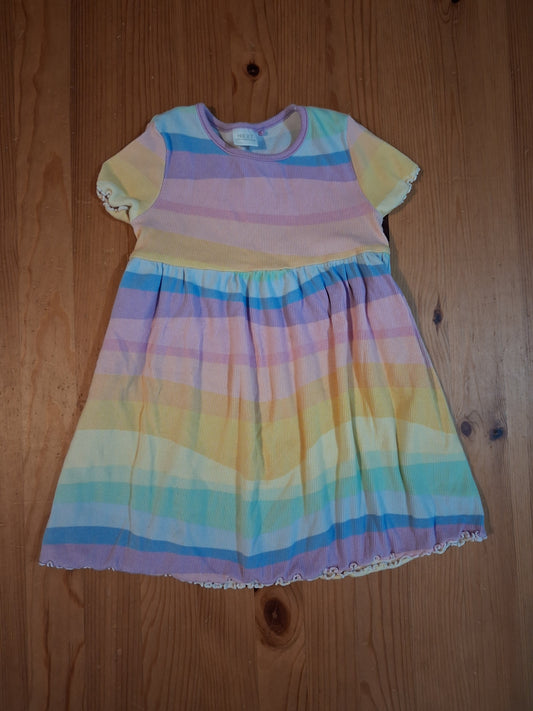 Ribbed Multicoloured Dress - Girls 18-24 months - Next