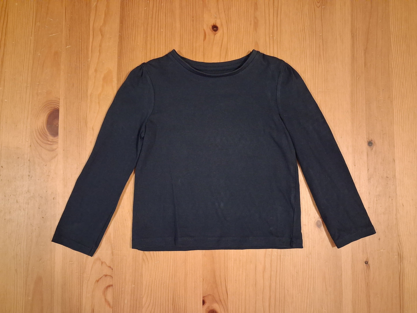 2 x Long Sleeve Tops (Navy & Coral) - Girls 3-4 years - Tu
