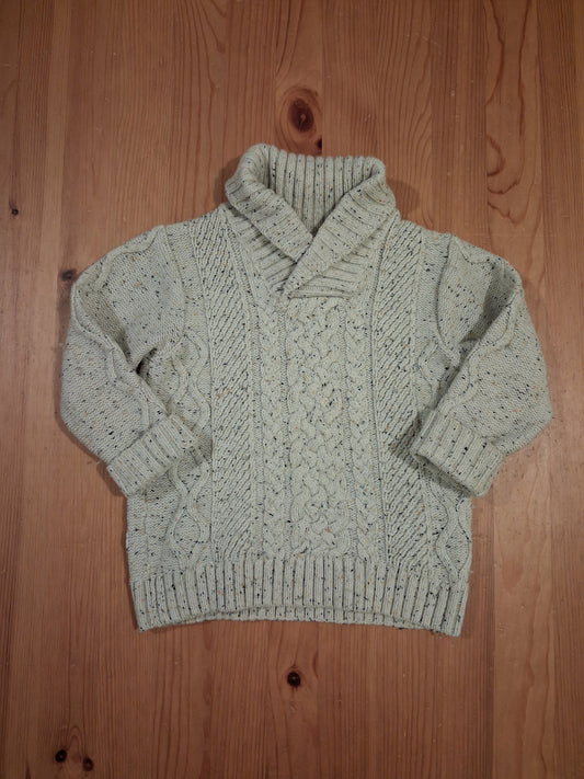 Knitted Style Jumper - Boys 3-4 years - Lily & Dan