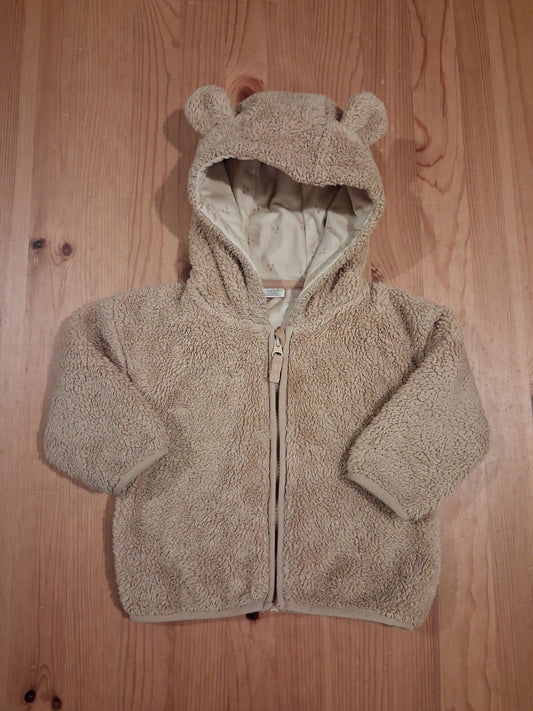 Light Brown Fleece Jacket With Ears - Unisex 12-18 months - Next