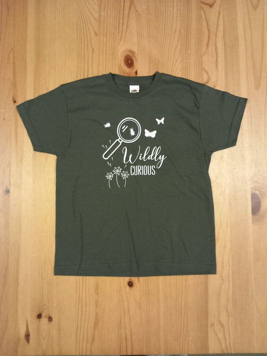 Grey 'Wildly Curious' T-Shirt - Boys 5-6 years - Brand unknown